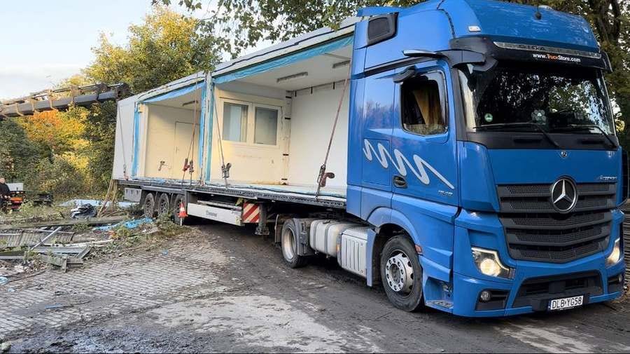 Moduł na naczepie / transport